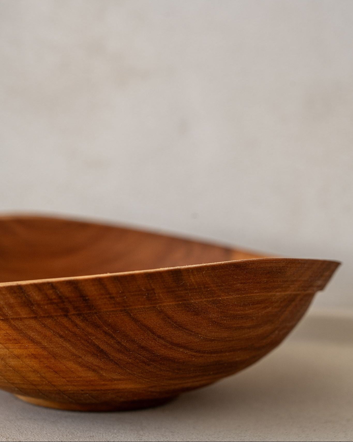 Malte Frej, Bowl, Cherry Wood