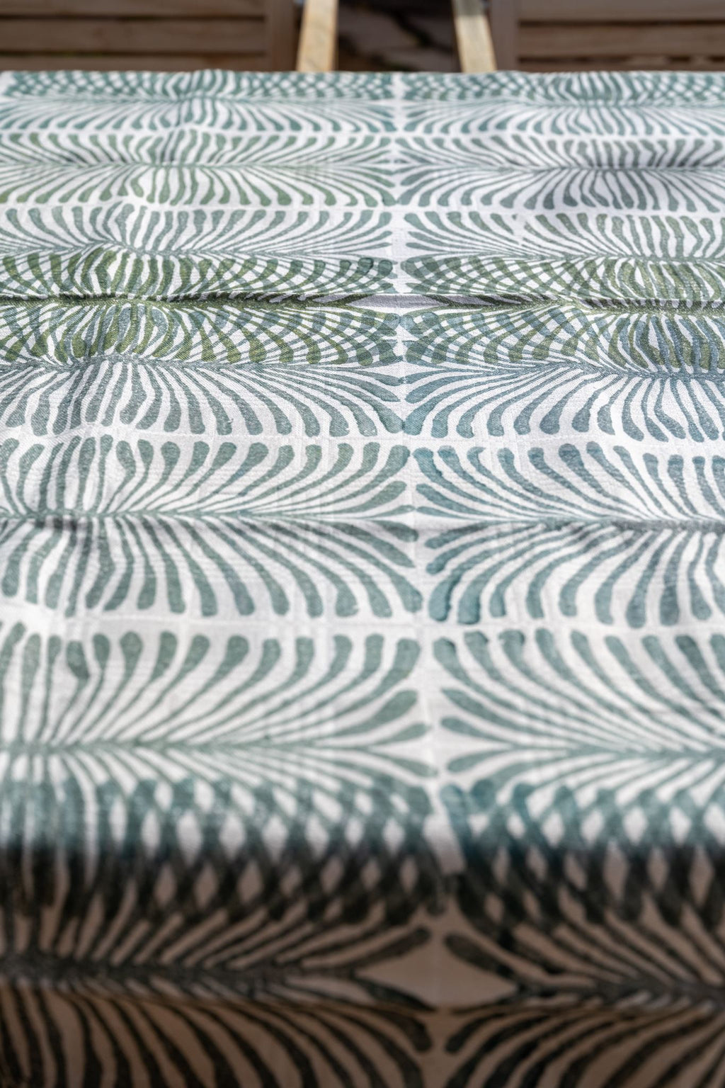 Anne Touborg, Tablecloth, Green and Blue