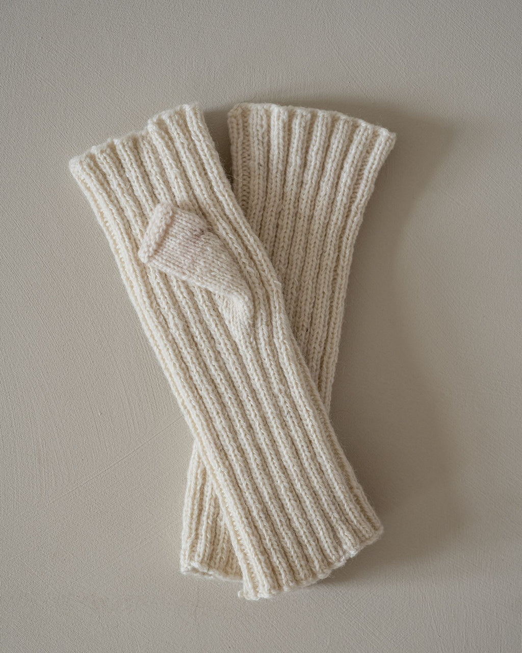 Godt Bornholm, Rø Wrist warmer, Off White