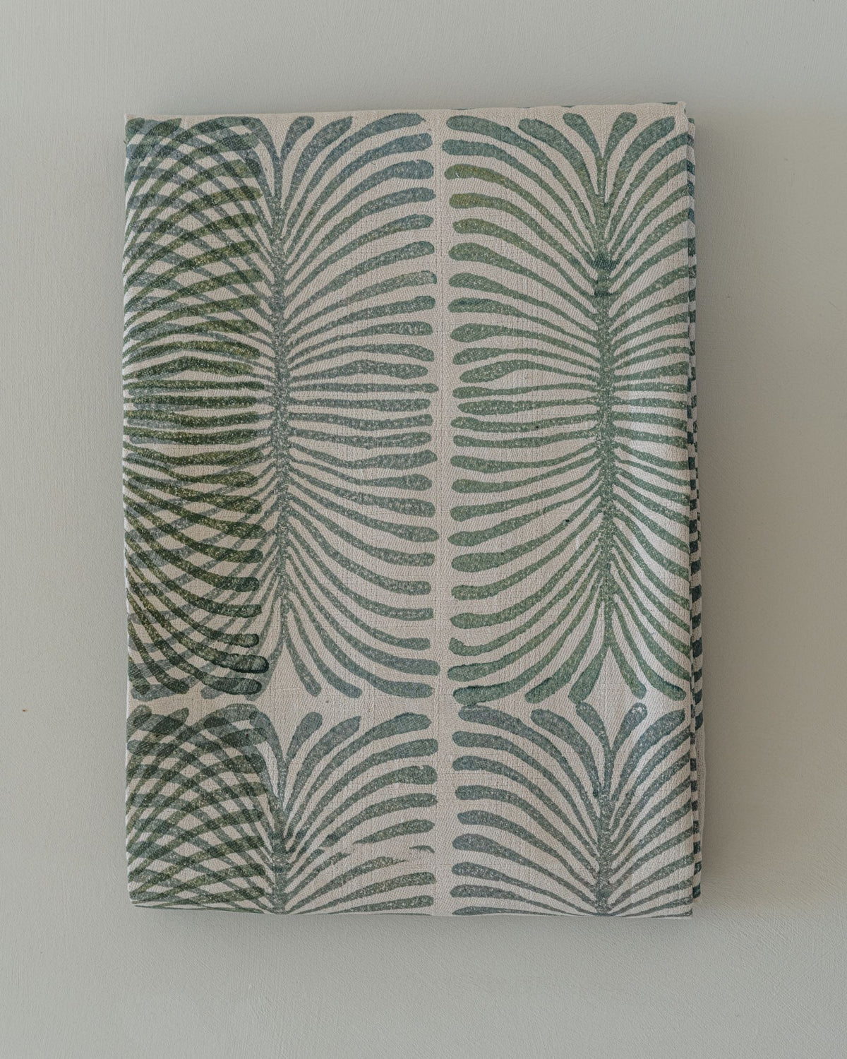 Anne Touborg, Tablecloth, Green and Blue