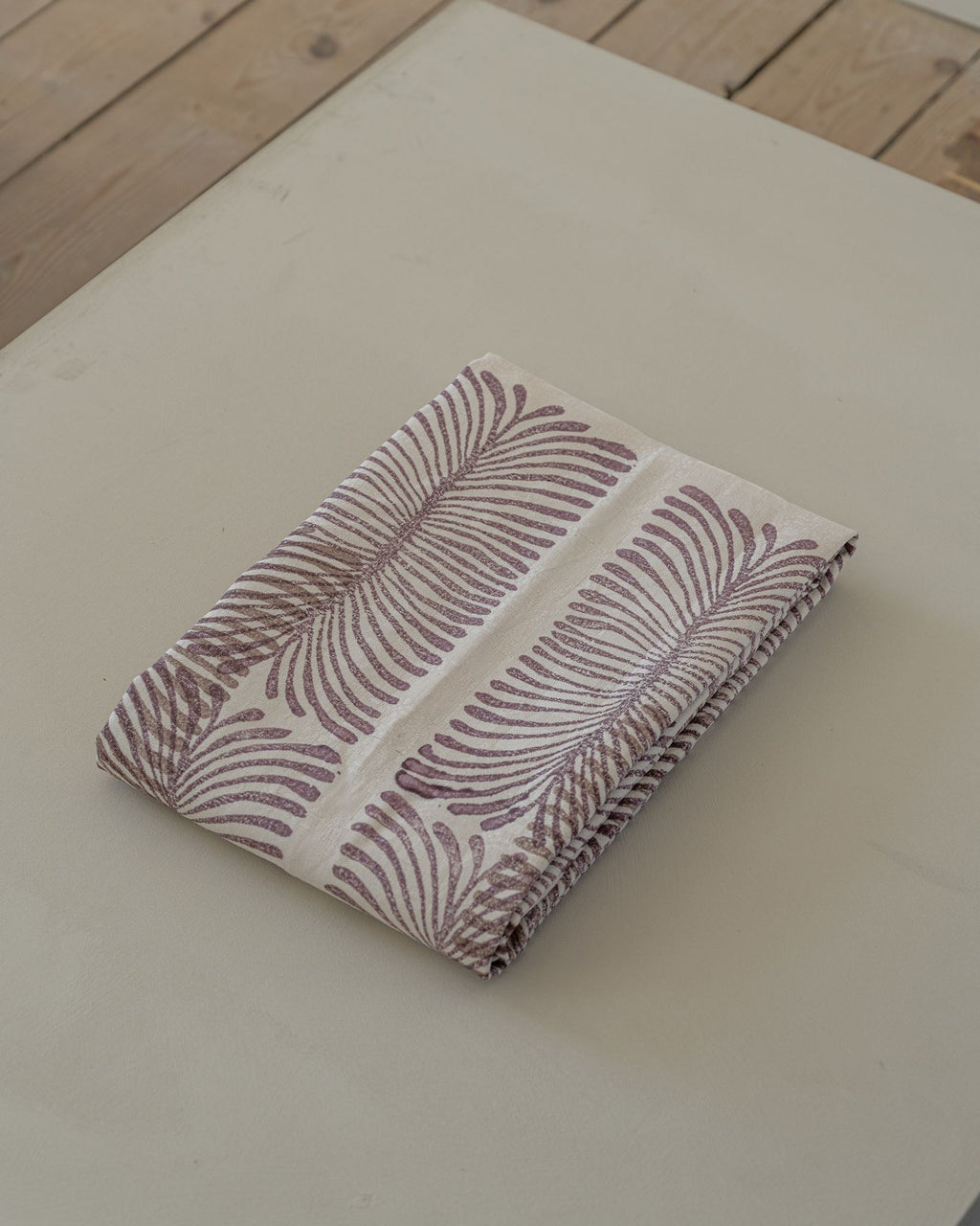 Anne Touborg, Tablecloth, Purple and Brown