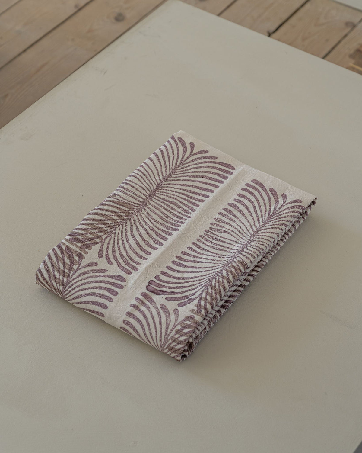 Anne Touborg, Tablecloth, Purple and Brown