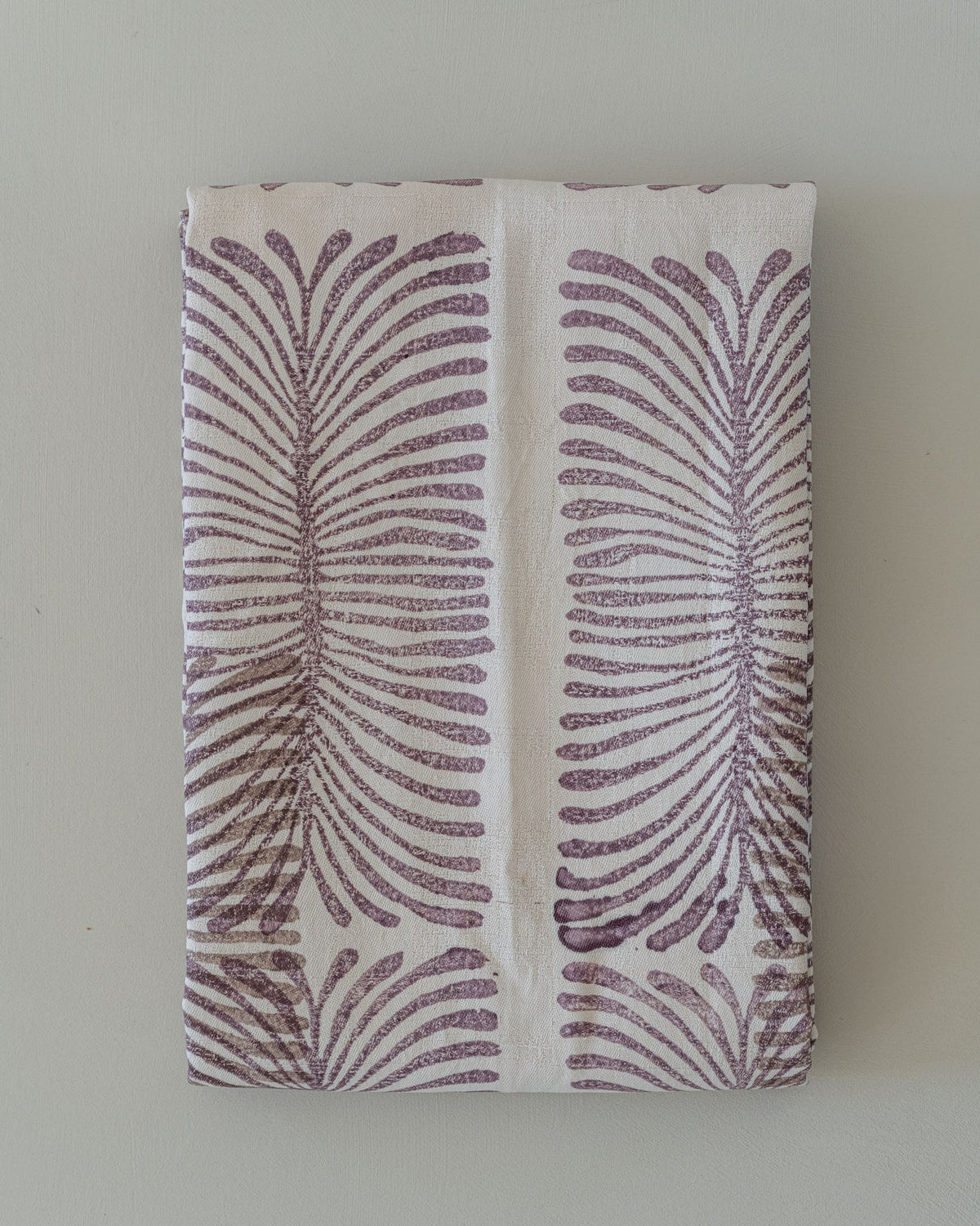 Anne Touborg, Tablecloth, Purple and Brown