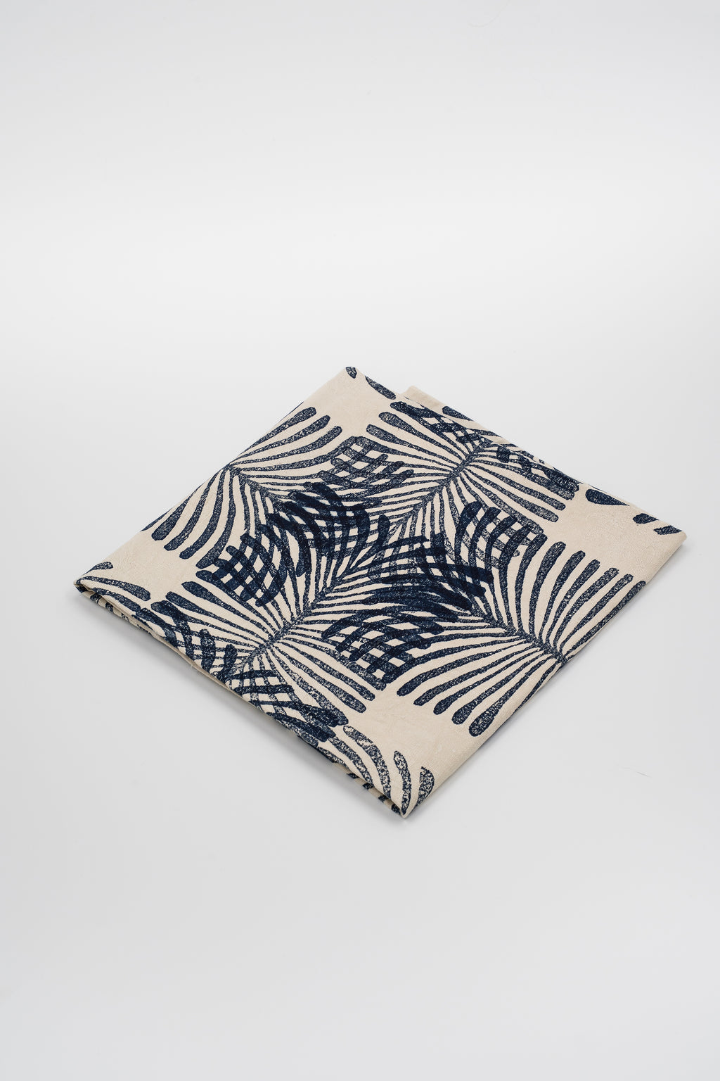 Anne Touborg, Small Tablecloth, Monogram, Natural Linen