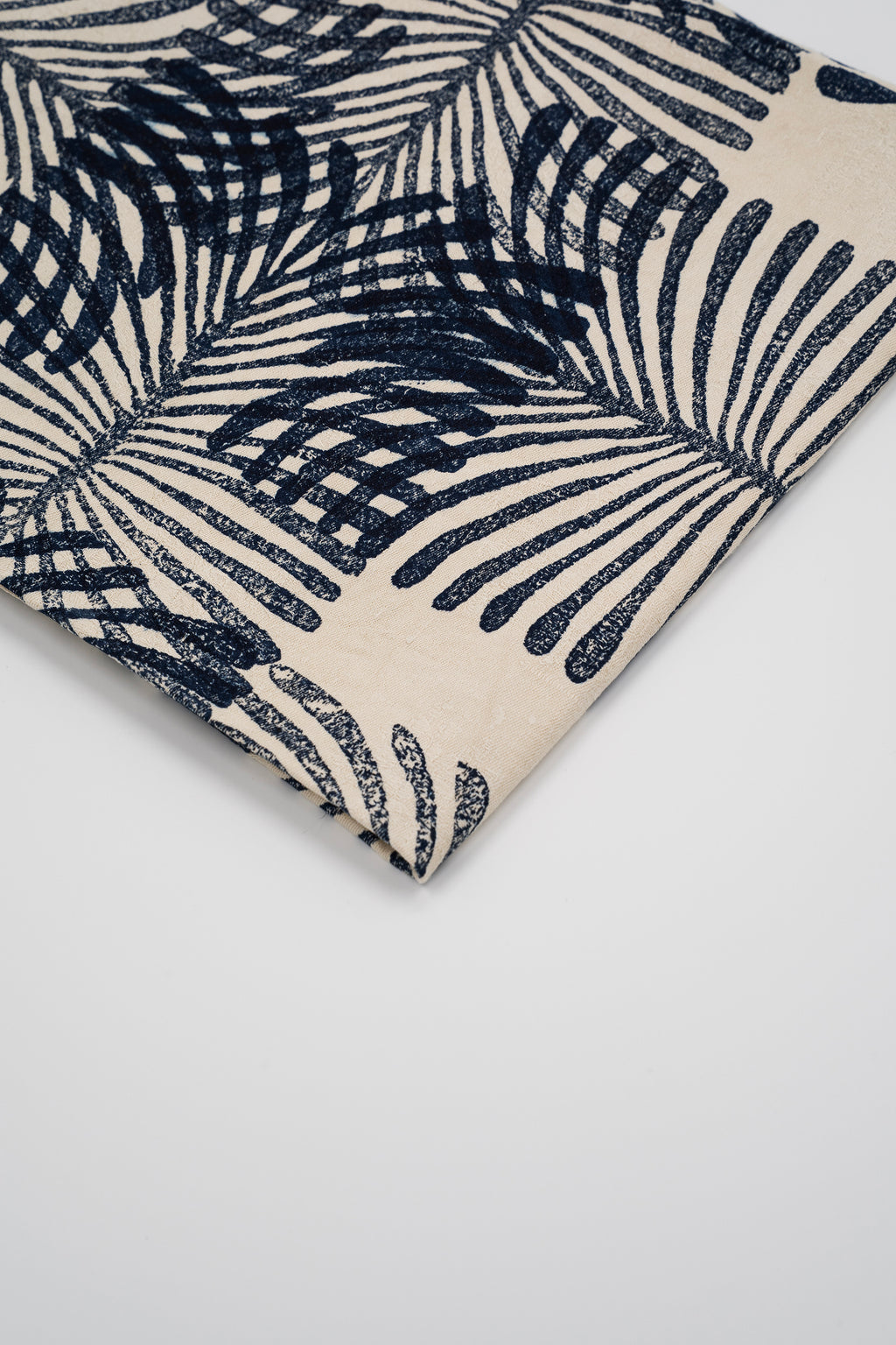 Anne Touborg, Small Tablecloth, Monogram, Natural Linen