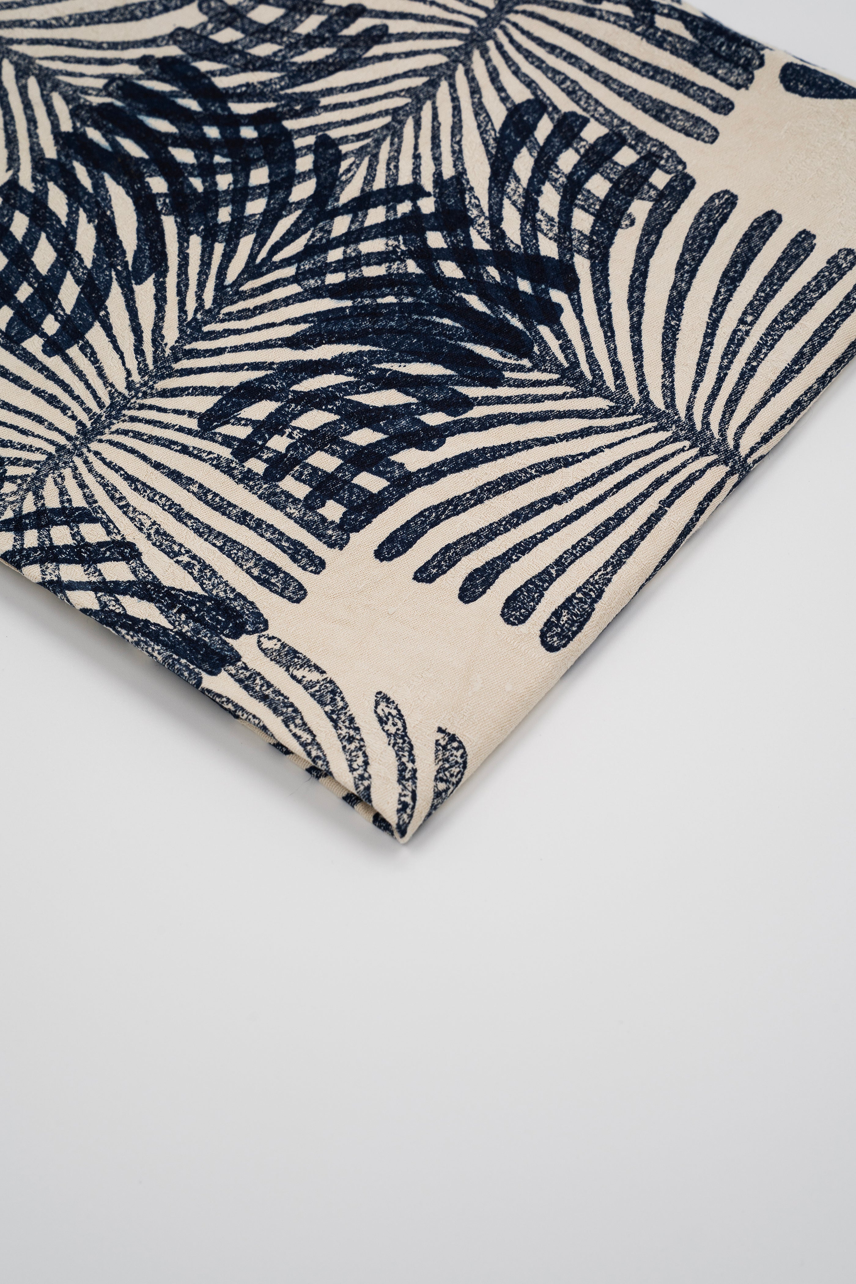 Anne Touborg, Small Tablecloth, Monogram, Natural Linen