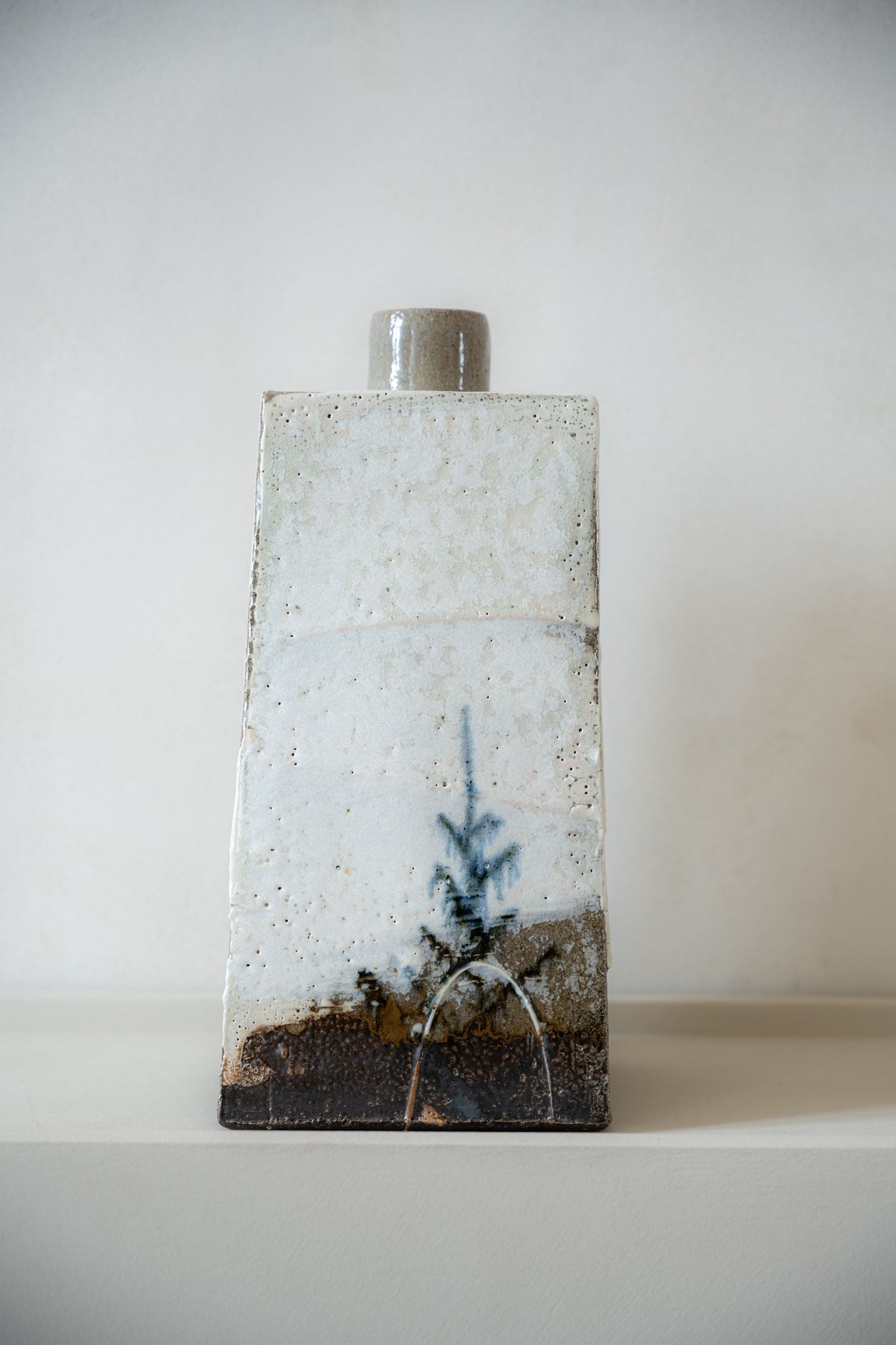 Anne Mette Hjortshøj, Crushed Square Vase, 01