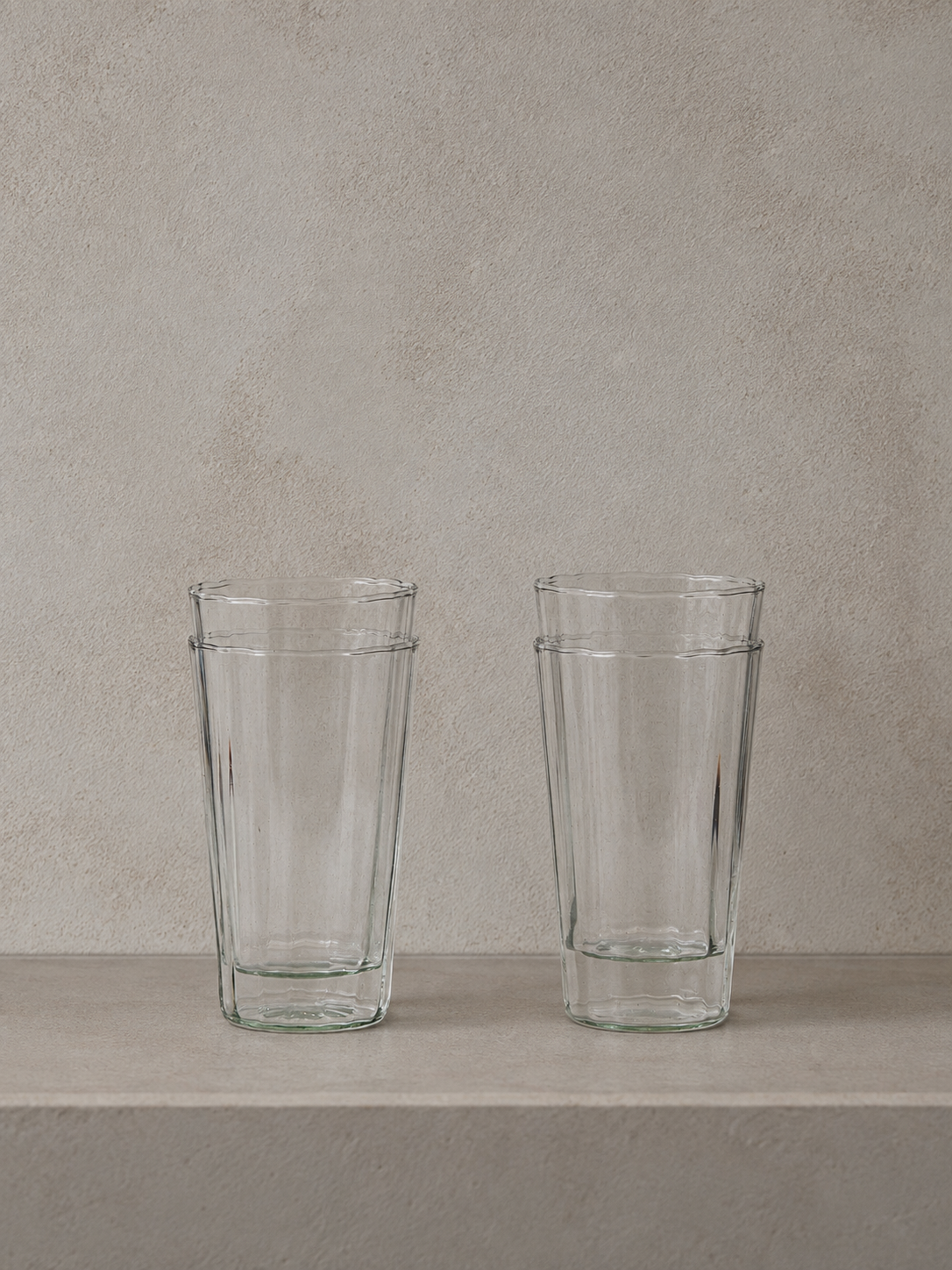 Gerner Jahncke, Glass, Tall, Optical Lines