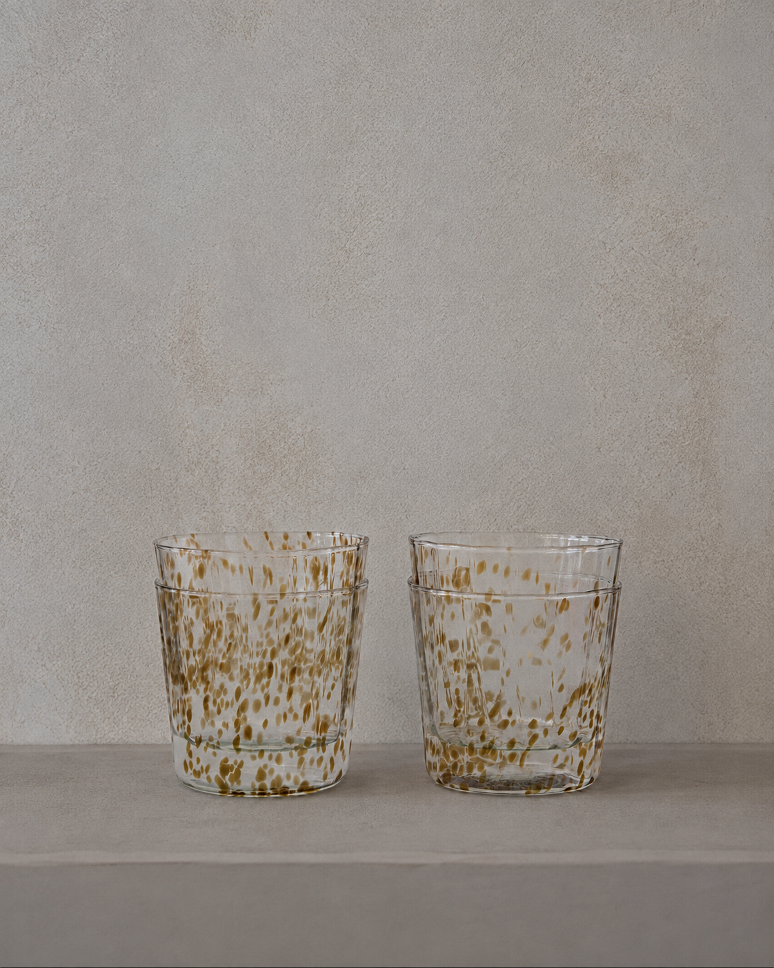 Gerner Jahncke, Glass, Wide, Optical Lines, Dots