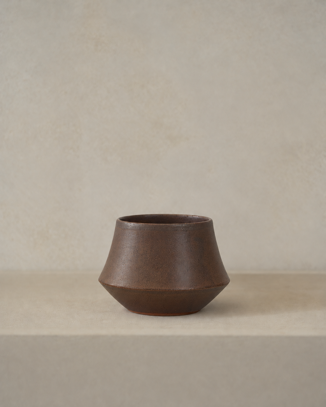 Roxy Ceramics, Cup, Large, Mat Brown