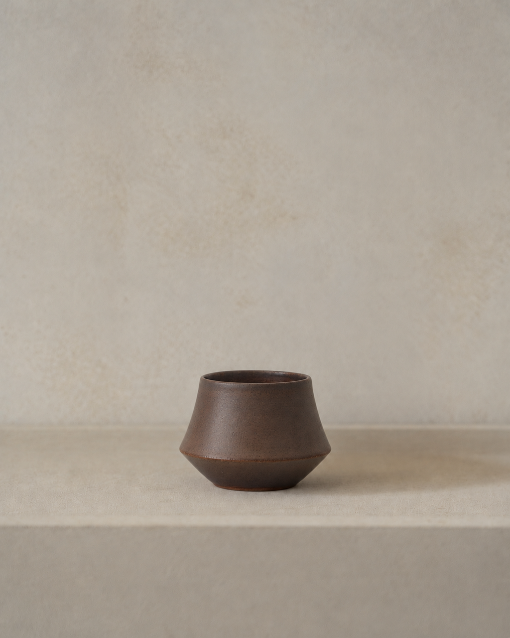 Roxy Ceramics, Cup, Small, Mat Brown