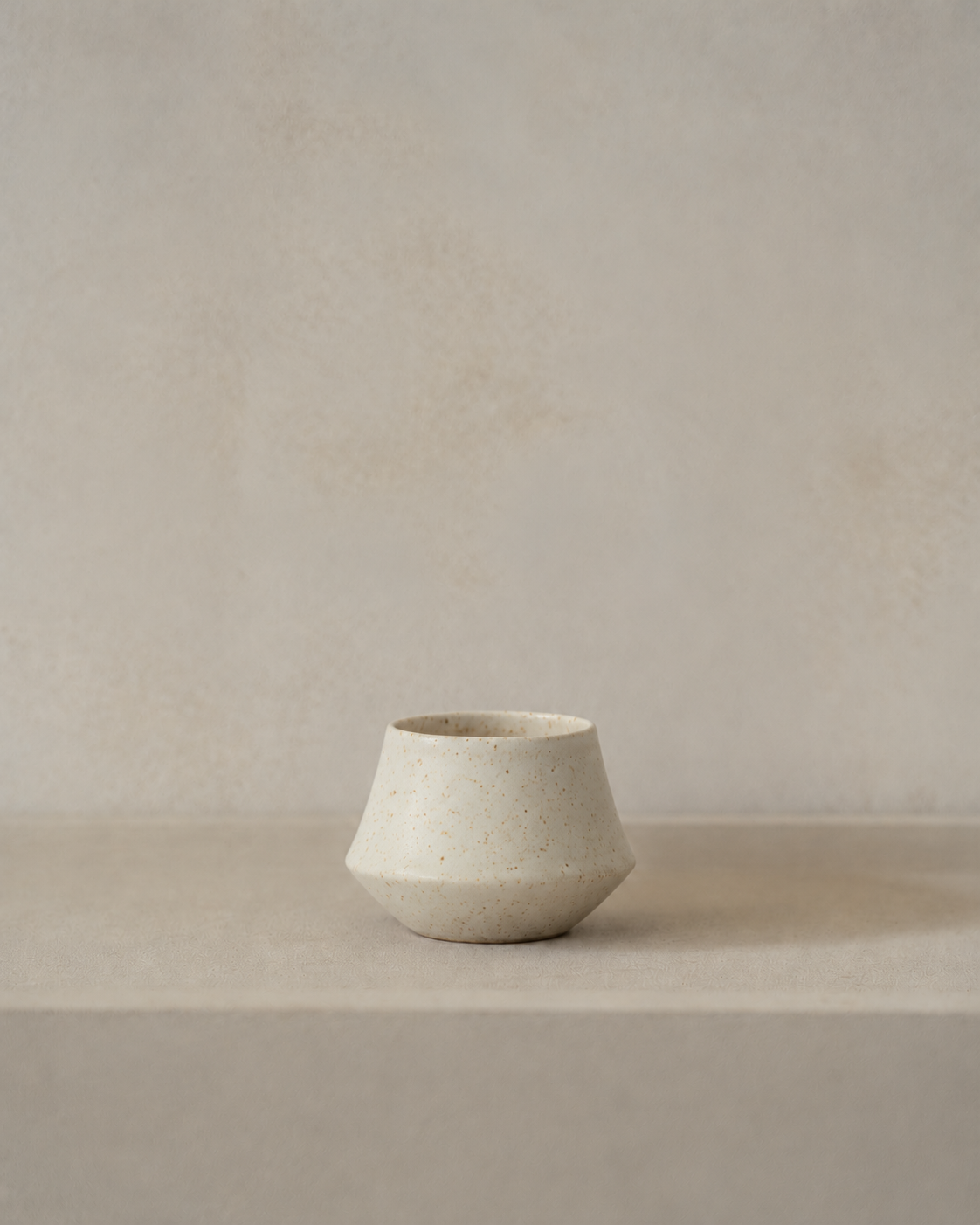 Roxy Ceramics, Cup, Small, Vanilla