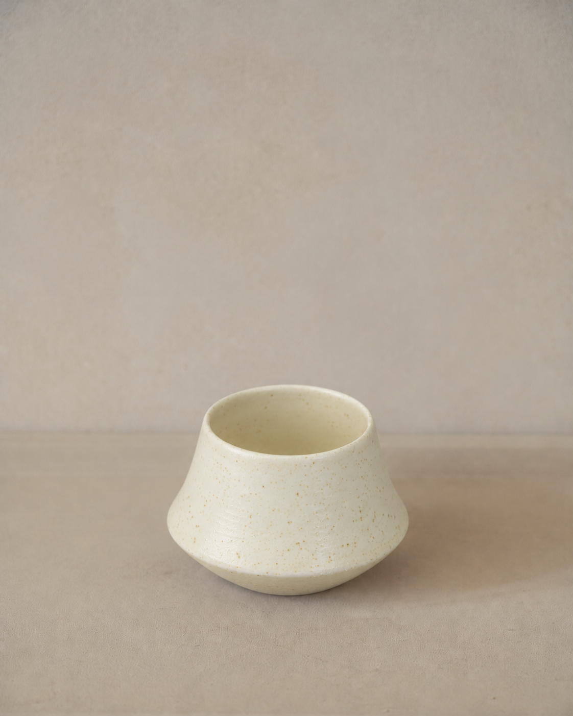 Roxy Ceramics, Cup, Small, Vanilla