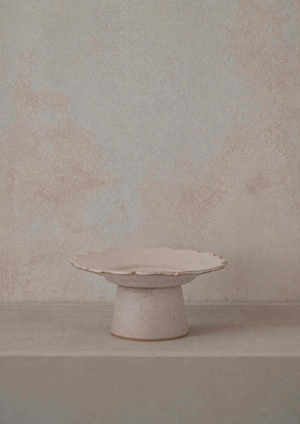Roxy, Flower Piedestal, Tall, Matte Grey