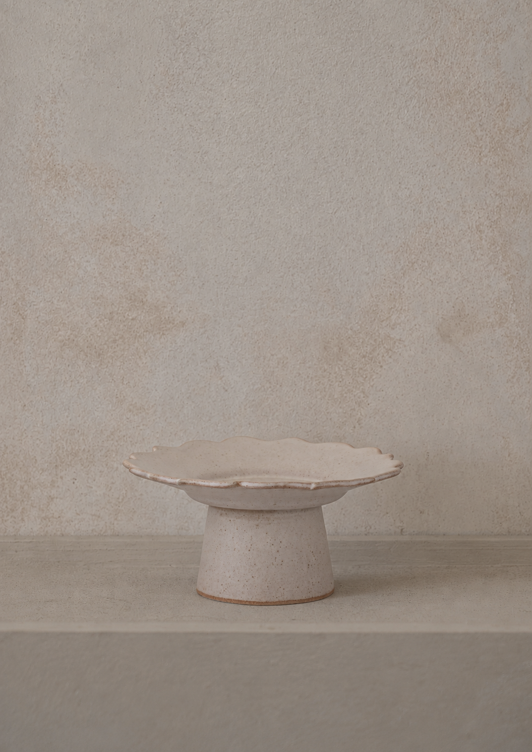 Roxy, Flower Piedestal, Tall, Matte Grey