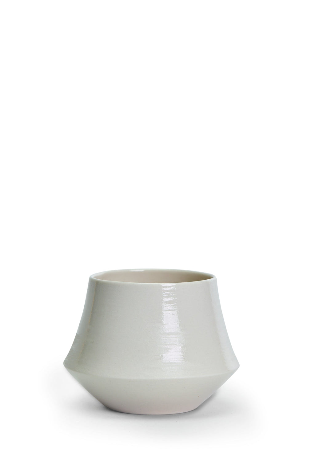 Roxy Ceramics, Cup, Large, Shiny White