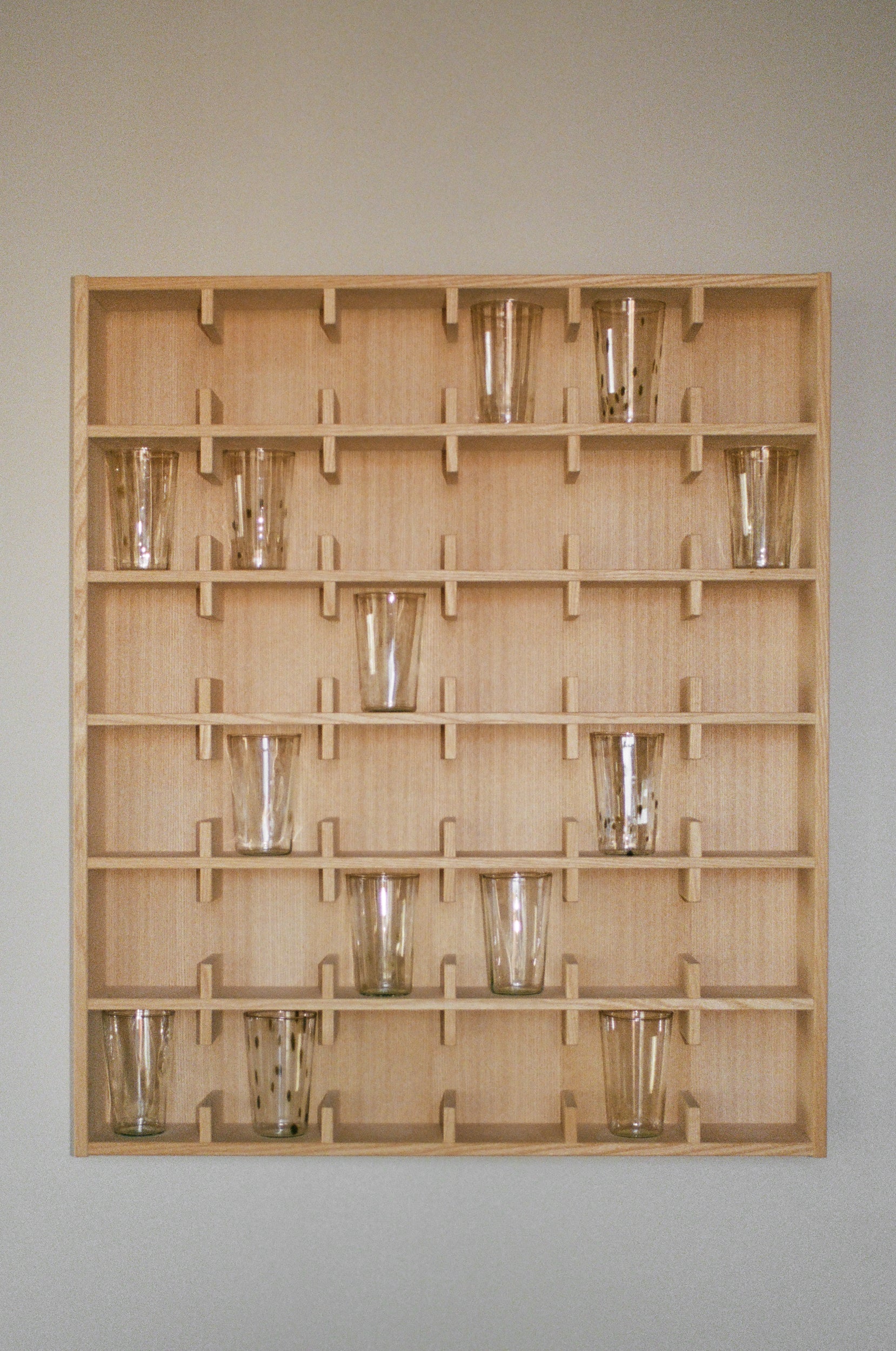 Gerner Jahncke, Glass, Small, Optical Lines, Dots
