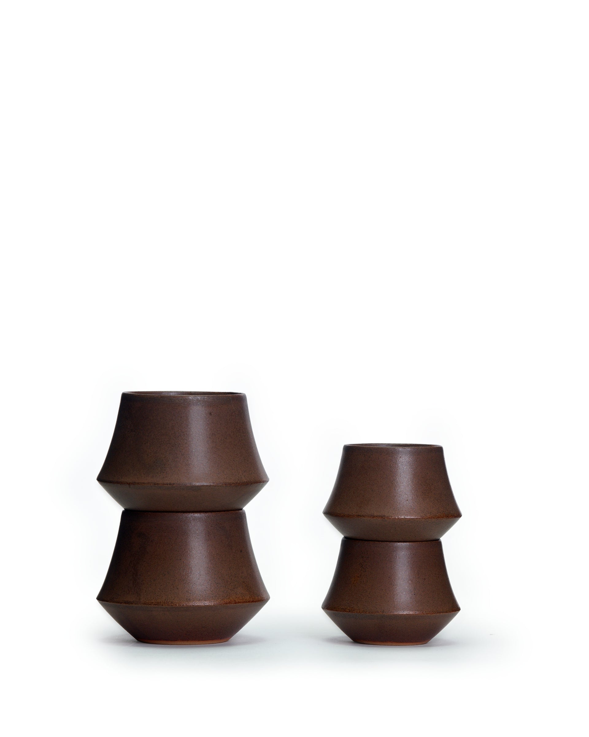 Roxy Ceramics, Cup, Small, Mat Brown
