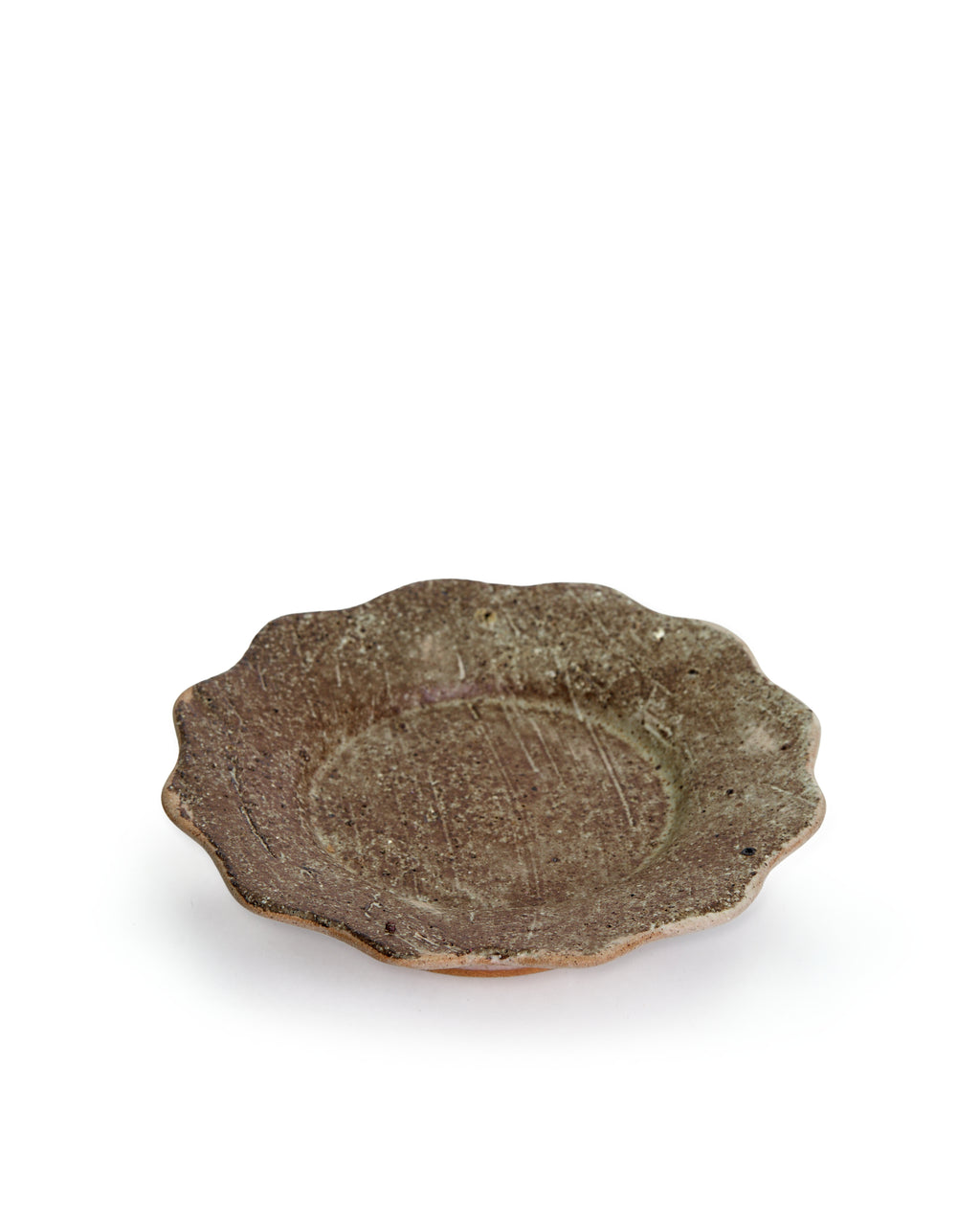 Roxy, Flower Piedestal, Low, Mottled Brown