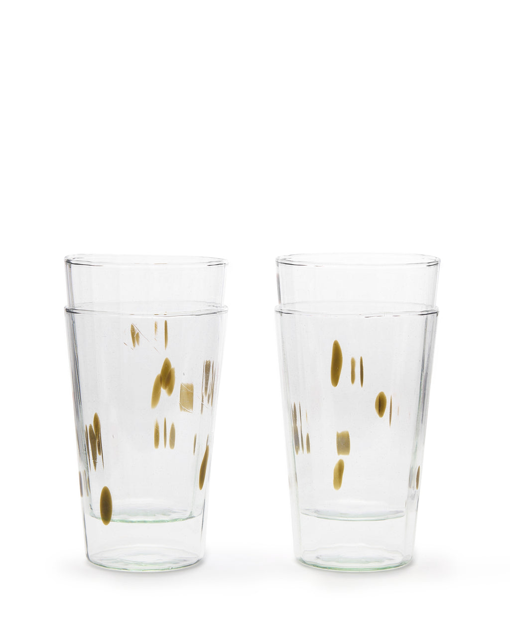Gerner Jahncke, Glass, Tall, Optical Lines, Dots
