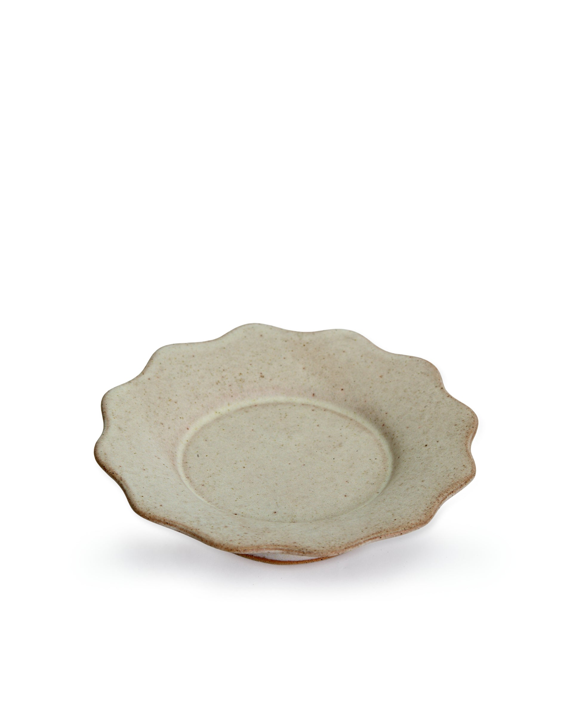Roxy, Flower Piedestal, Low, Matte Grey