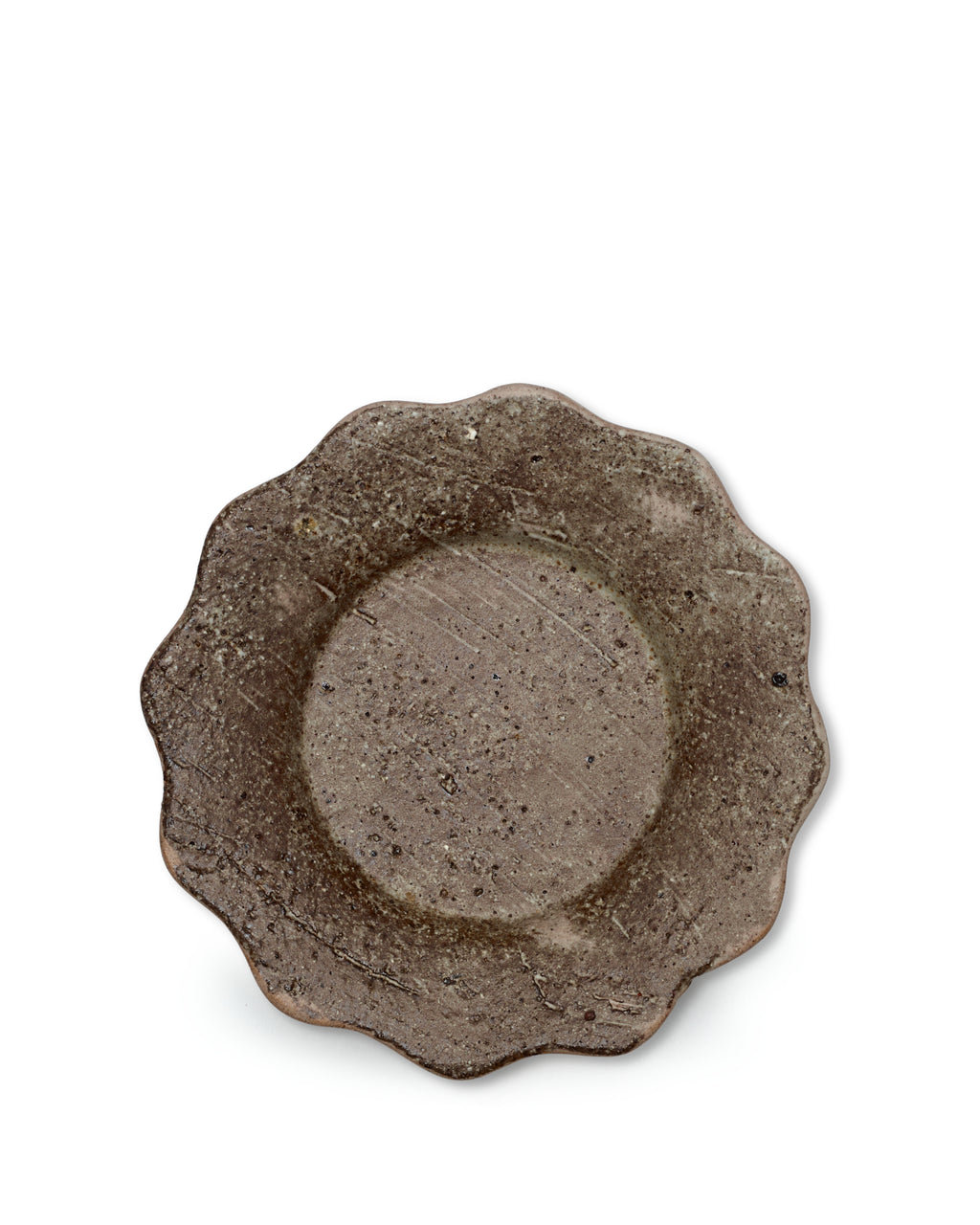 Roxy, Flower Piedestal, Low, Mottled Brown