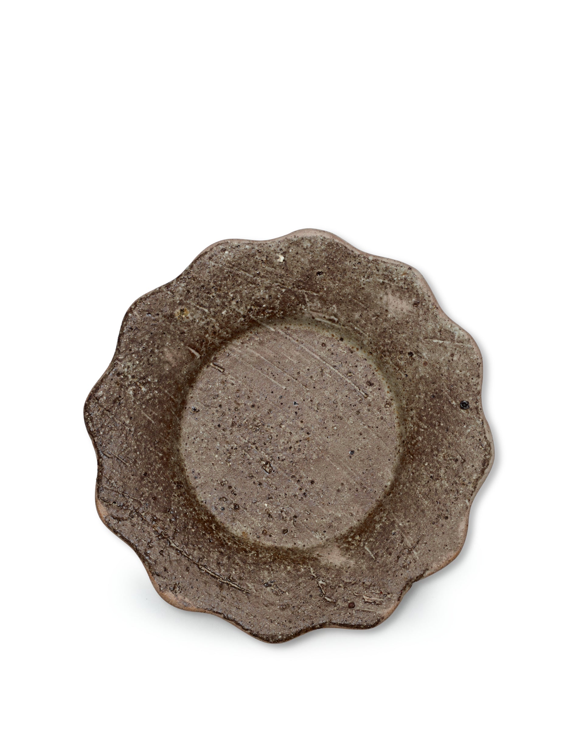 Roxy, Flower Piedestal, Low, Mottled Brown