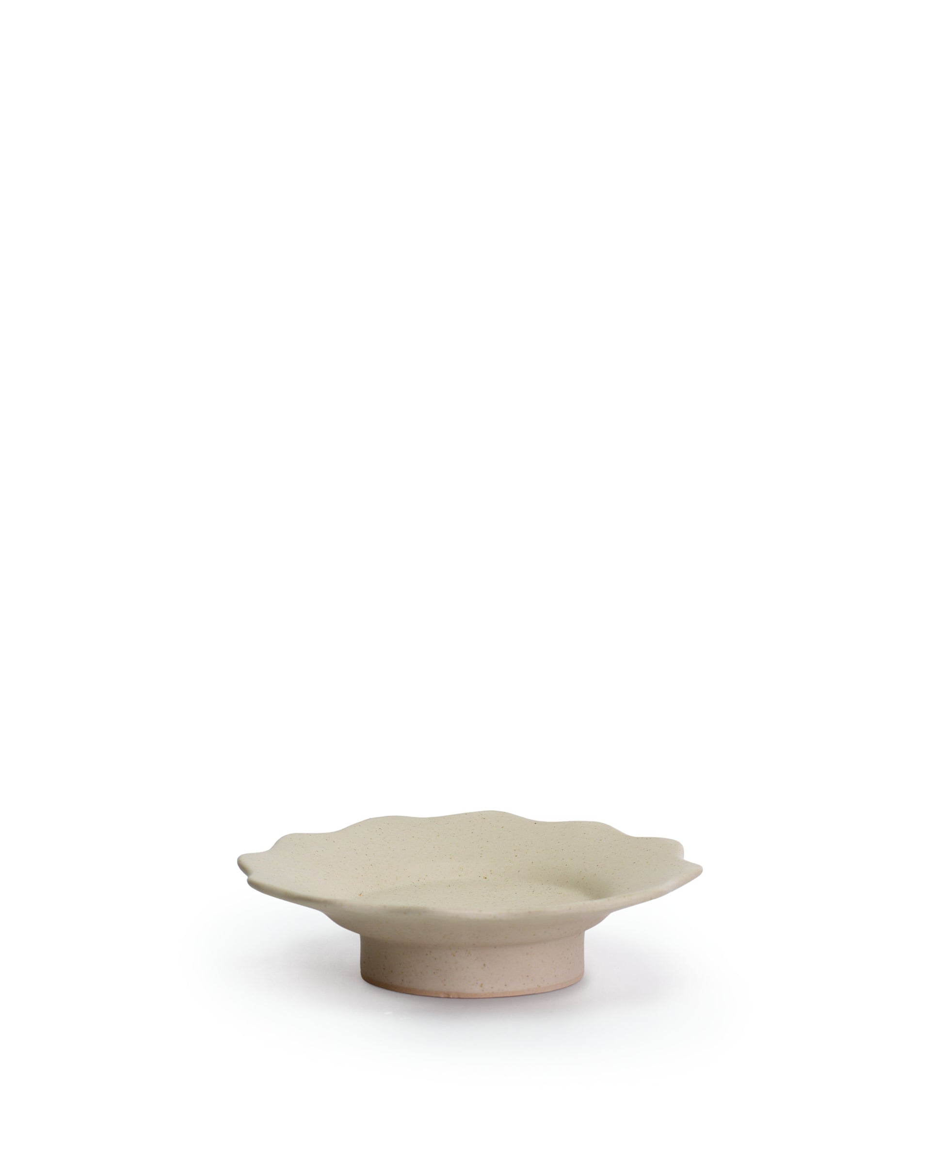 Roxy, Flower Piedestal, Low, Vanilla