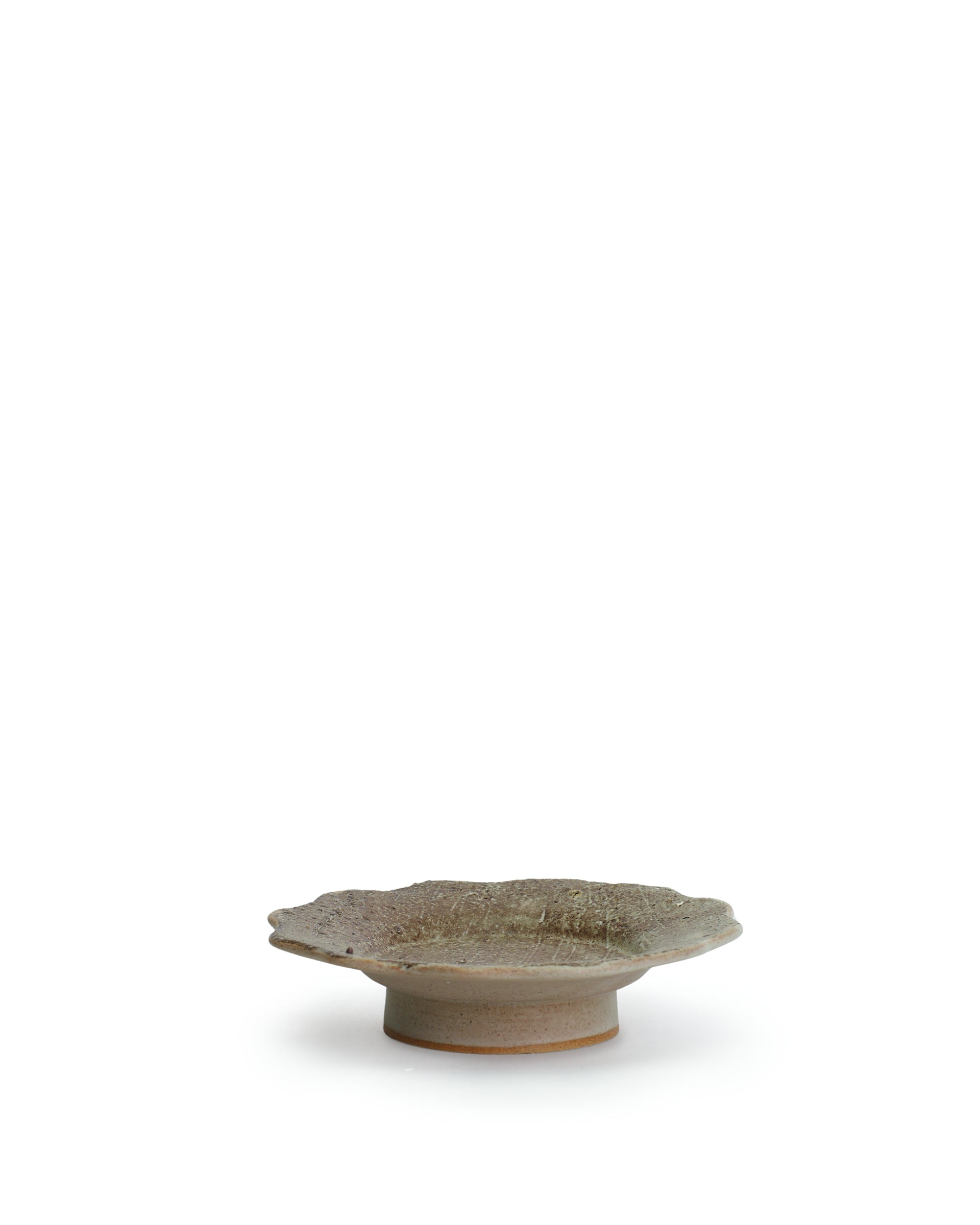 Roxy, Flower Piedestal, Low, Mottled Brown