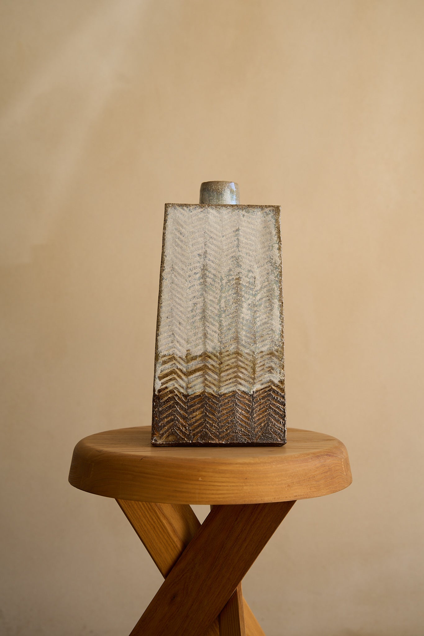 Anne Mette Hjortshøj, Crushed Square Vase, 03